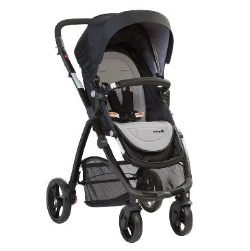 Safety First Visto 4 Wheel Stroller Grey Baby Travels