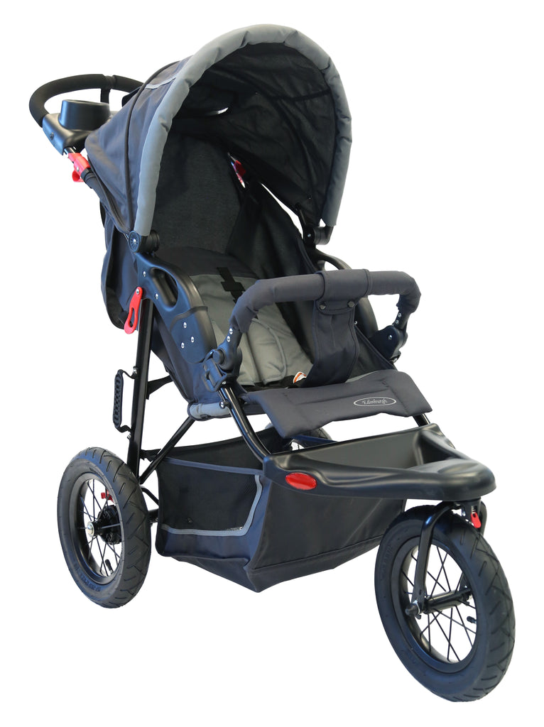 baby stroller 3 wheels Edinburgh Trend 3 Wheel Stroller Grey