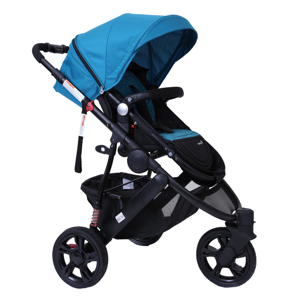 Safety First Wanderer X Wheel Stroller Blue